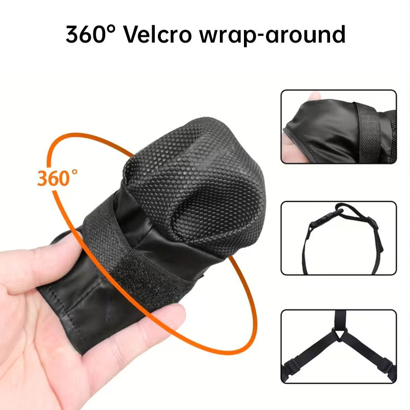 Anti-Fall Suspender Dog Boots: Waterproof & Anti-Slip Paw Protectors for Secure Fit on Outdoor Adventures
