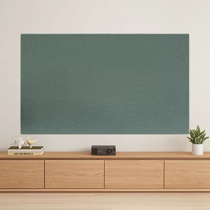 TV dust cover wall mounted TV protective cover