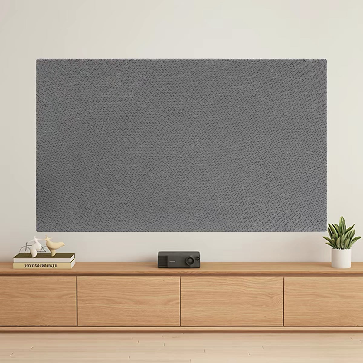 TV dust cover wall mounted TV protective cover